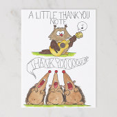 BEDANKT U briefkaart VAN Nicole Janes