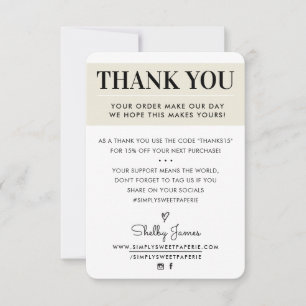 BEDANKT U DAT u de moderne ivoorcrème in uw zakeli