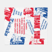 BEDANKT U DE ARTS, DE VERPLEKKINGEN EN DE EERSTE R FLEECE DEKEN (Voorkant (Horizontaal))