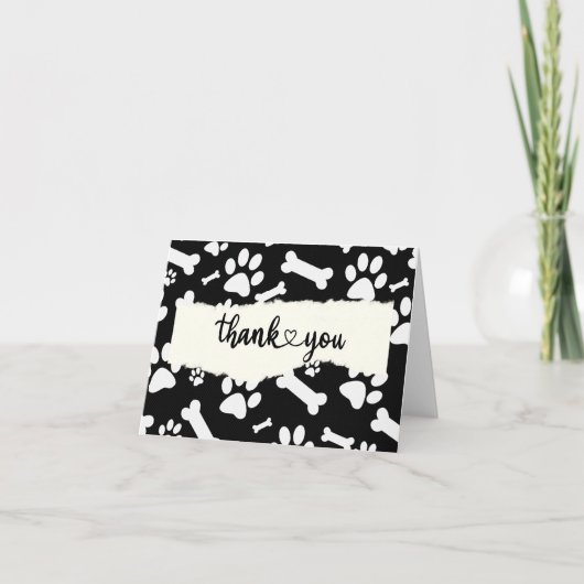 BEDANKT U DE groentekaart voor dierenarts of diere (Voorkant)