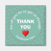 BEDANKT U HARTEBEHEER Hero  AQUA Magneet (Voorkant)