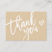 BEDANKT U modern label champagne invoegen (Voorkant)