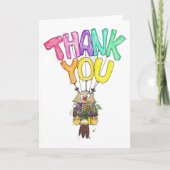 BEDANKT U OVER wenskaart VAN Nicole Janes (Voorkant)