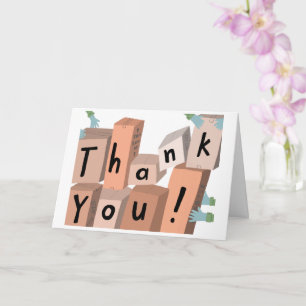 BEDANKT U Vakken Levering DOUANE Kaart