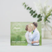 BEDANKT U VOOR 2014 | BEDANKT DANK U BRIEFKAART (Staand voorkant)