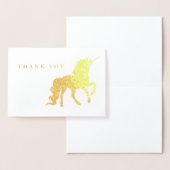 Bedankt Unicorn Birthday Folie Kaarten (Display)