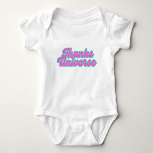 Bedankt Universe Baby Outfit Romper (Voorkant)