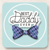 Bedankt vader voor de beste vader ooit bier onderzetter (Voorkant)