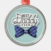 Bedankt vader voor de beste vader ooit metalen ornament (Voorkant)