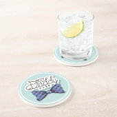 Bedankt vader voor de beste vader ooit zandsteen onderzetter (Zijkant)