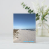 Bedankt Vakantievakdag Briefkaart (Staand voorkant)