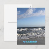 Bedankt Vakantievakdag Briefkaart (Voorkant / Achterkant)