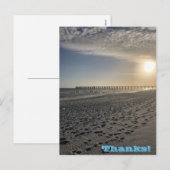 Bedankt Vakantievakdag Briefkaart (Voorkant / Achterkant)