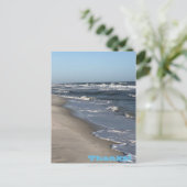 Bedankt Vakantievakdag Briefkaart (Staand voorkant)