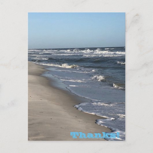 Bedankt Vakantievakdag Briefkaart (Voorkant)