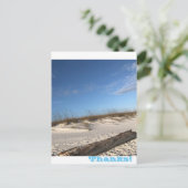 Bedankt Vakantievakdag Briefkaart (Staand voorkant)