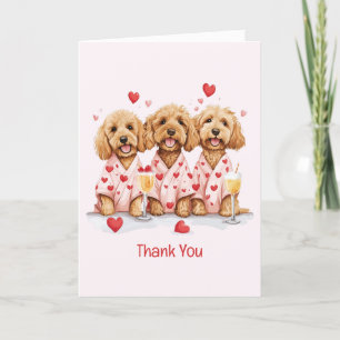 Bedankt Valentijnsdag Goldendoodle Dogs