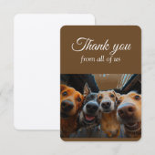 Bedankt van All of Us Group Fun Dogs Dieren (Voorkant / Achterkant)