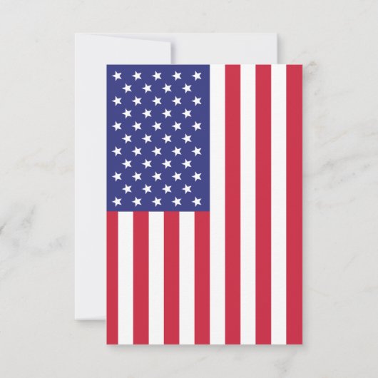 Bedankt van de liefde Amerikaanse vlag Foto (Achterkant)