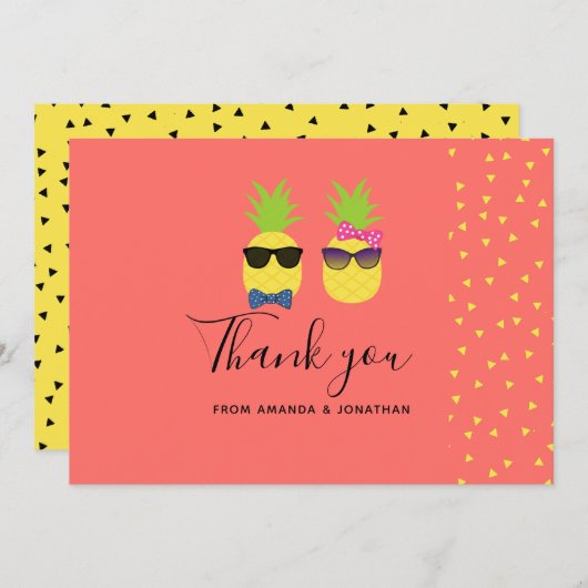 Bedankt van de paardenracestrant met een luie exot (Voorkant / Achterkant)