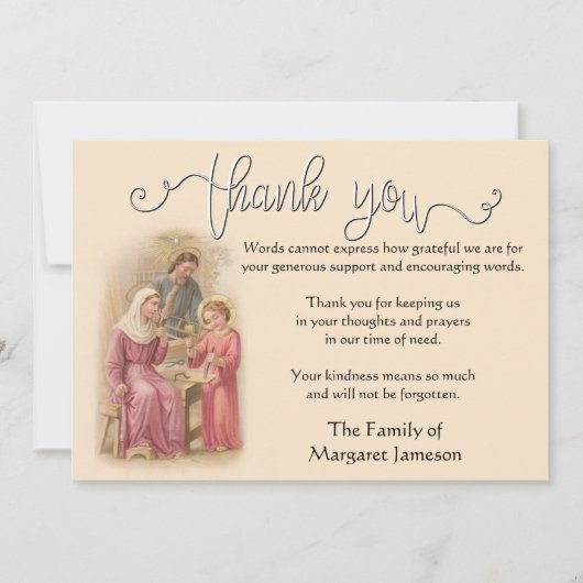 Bedankt van de Rooms-Katholieke Kerk condoleren (Voorkant)