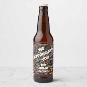Bedankt van Family Yarn Homey Waardering Bier Etiket