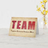 Bedankt van het werk aan Volunteers Rode Gestructu Kaart (Gele Bloem)