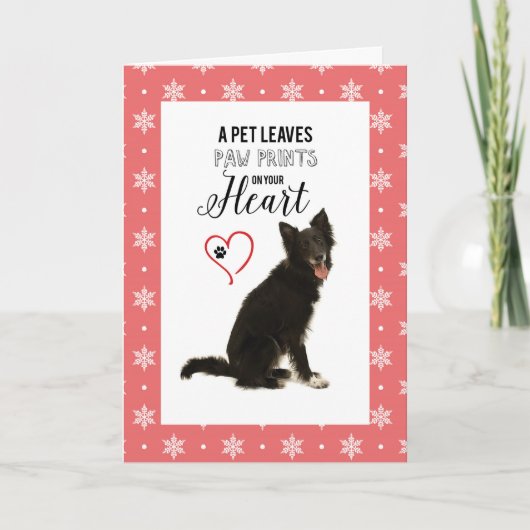 Bedankt van Kerstmis van de Leurder van de Hond (Voorkant)