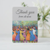 Bedankt van ons allemaal Group Women (Staand voorkant)