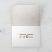 Bedankt van touw en jus kaart (Binnen)