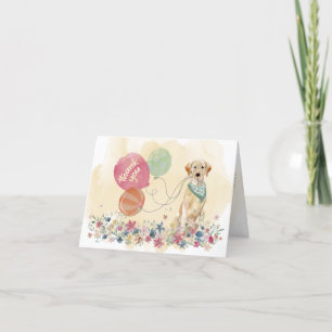 Bedankt van u & Yellow Labrador Retriever