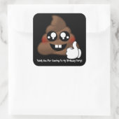 Bedankt Verjaardag Duimen Omhoog Emoji Stickers (Tas)