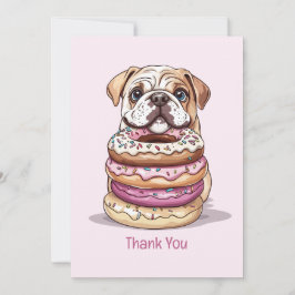 Bedankt Verjaardag Engelse Bulldogs