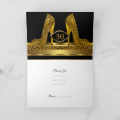 Bedankt Verjaardagsfeest Leopard (Binnen)