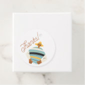 Bedankt, verpakking bedankjes labels (In situ)