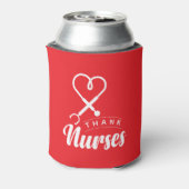 Bedankt verpleegsters blikjeskoeler (Blikje Achterkant)