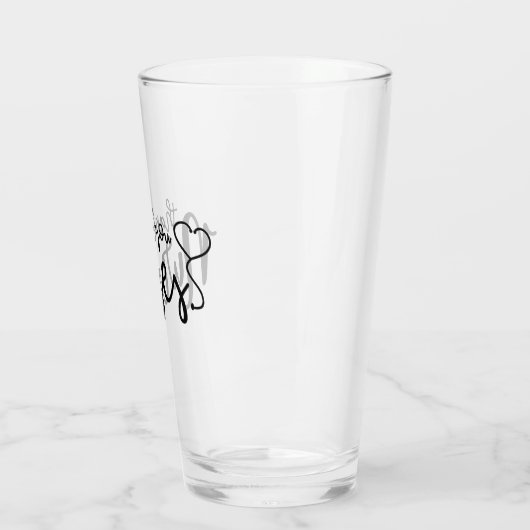 Bedankt verpleegsters | Fancy script Glas (Links)