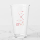 Bedankt verpleegsters glas (Achterkant)