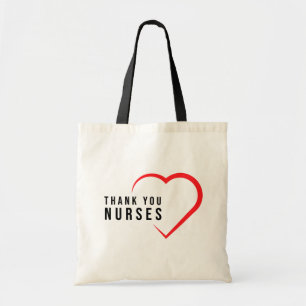 Bedankt verpleegsters Hartrood Tote Bag