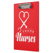 Bedankt verpleegsters klembord (Links)