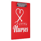 Bedankt verpleegsters klembord (Rechts)