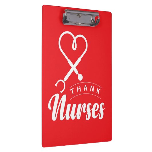 Bedankt verpleegsters klembord (Rechts)