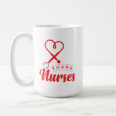 Bedankt verpleegsters koffiemok (Links)