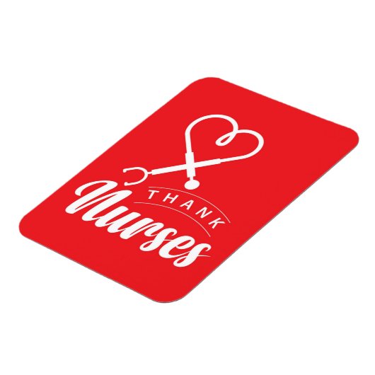 Bedankt verpleegsters magneet (Linkerzijde)