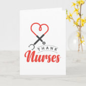 Bedankt Verplegers Kaart (Gele Bloem)