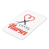 Bedankt Verplegers Magneet (Linkerzijde)