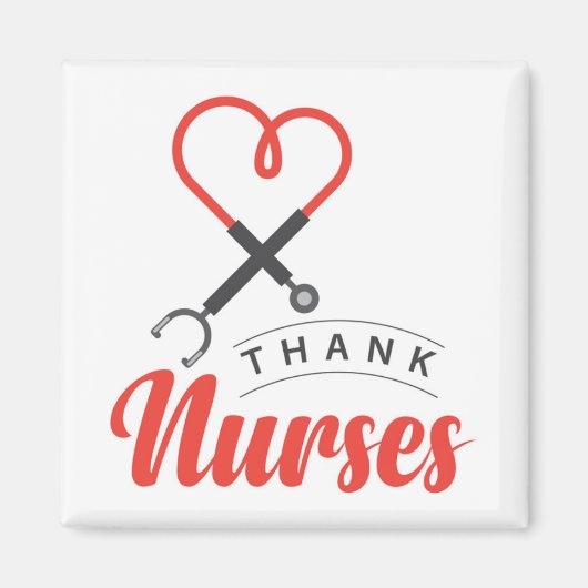 Bedankt Verplegers Magneet (Voorkant)