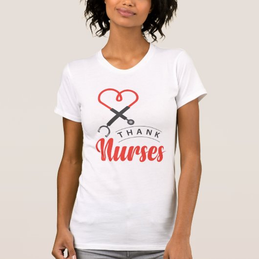 Bedankt Verplegers T-shirt (Voorkant)