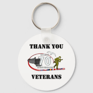 Bedankt veteranen - Thank you veterans Sleutelhanger