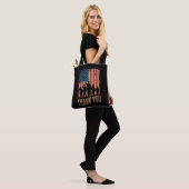 Bedankt Veterans Day American Flag  Tote Bag (Op model)